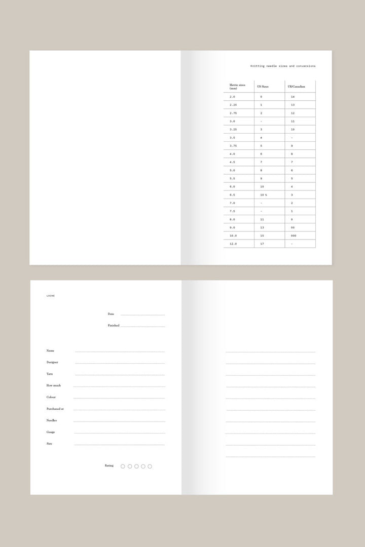 Laine Magazine - My Knitting Notes - Extra Image