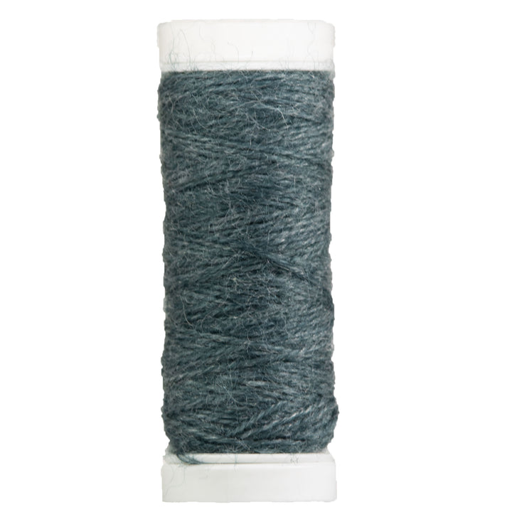 Lang Yarns Jawoll Reinforcement Bobbins - 0020 Teal Heather - Zoom Image