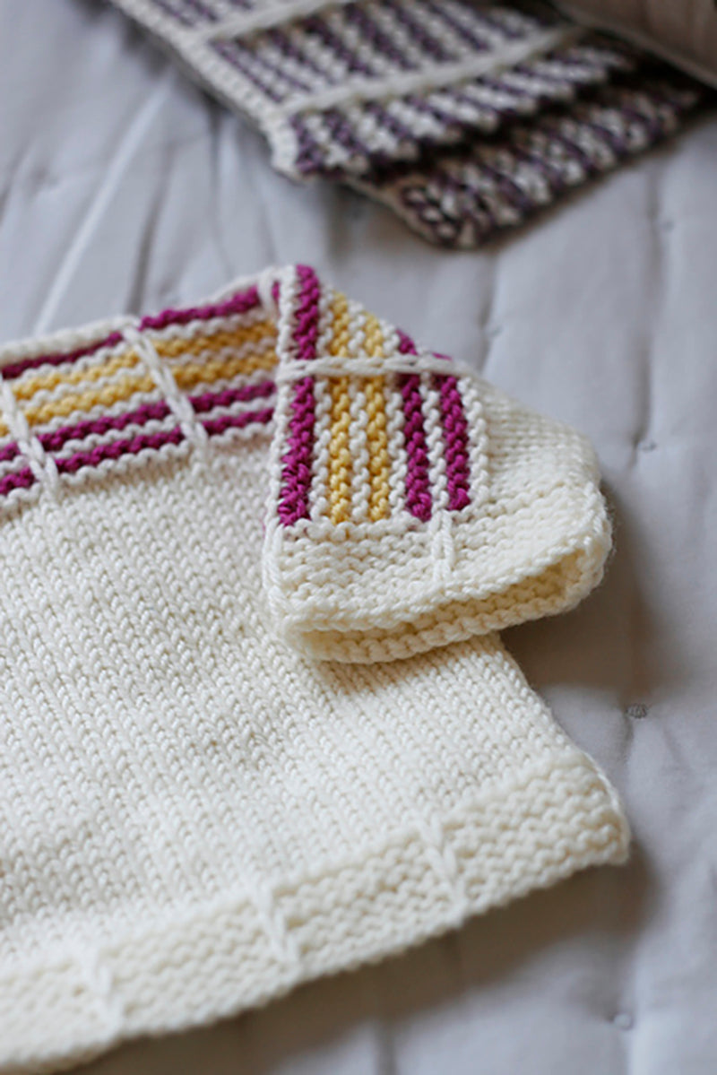 Berroco Ultra Wool Baby Collection Patterns - Austin - PDF Download - Extra Image
