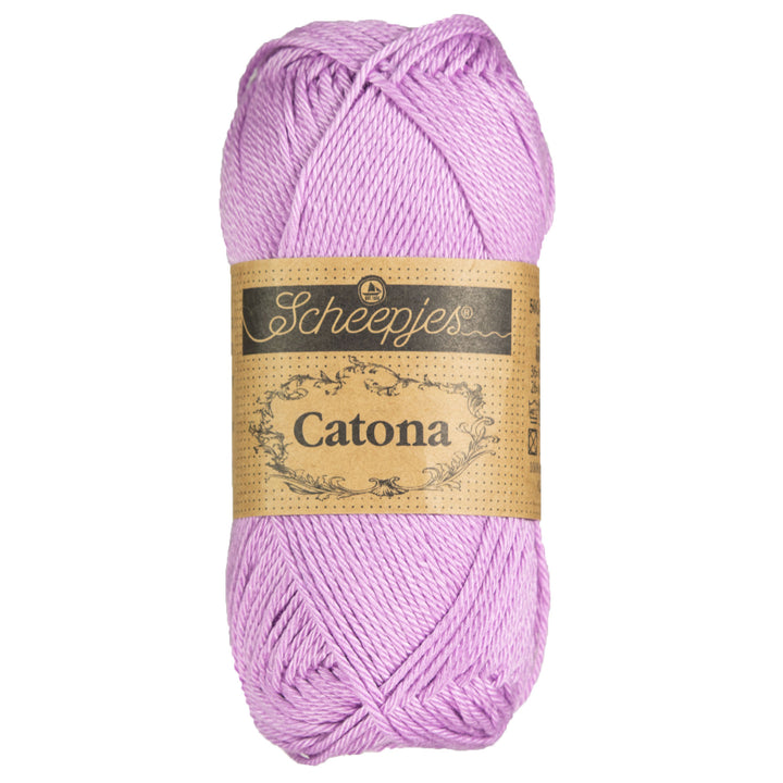 Scheepjes Catona Yarn - 520 Lavender - Zoom Image