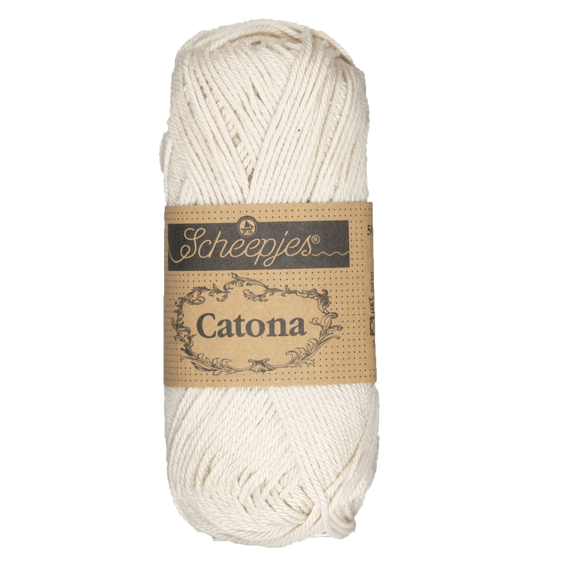 Scheepjes Catona Yarn - 505 Linen - Zoom Image
