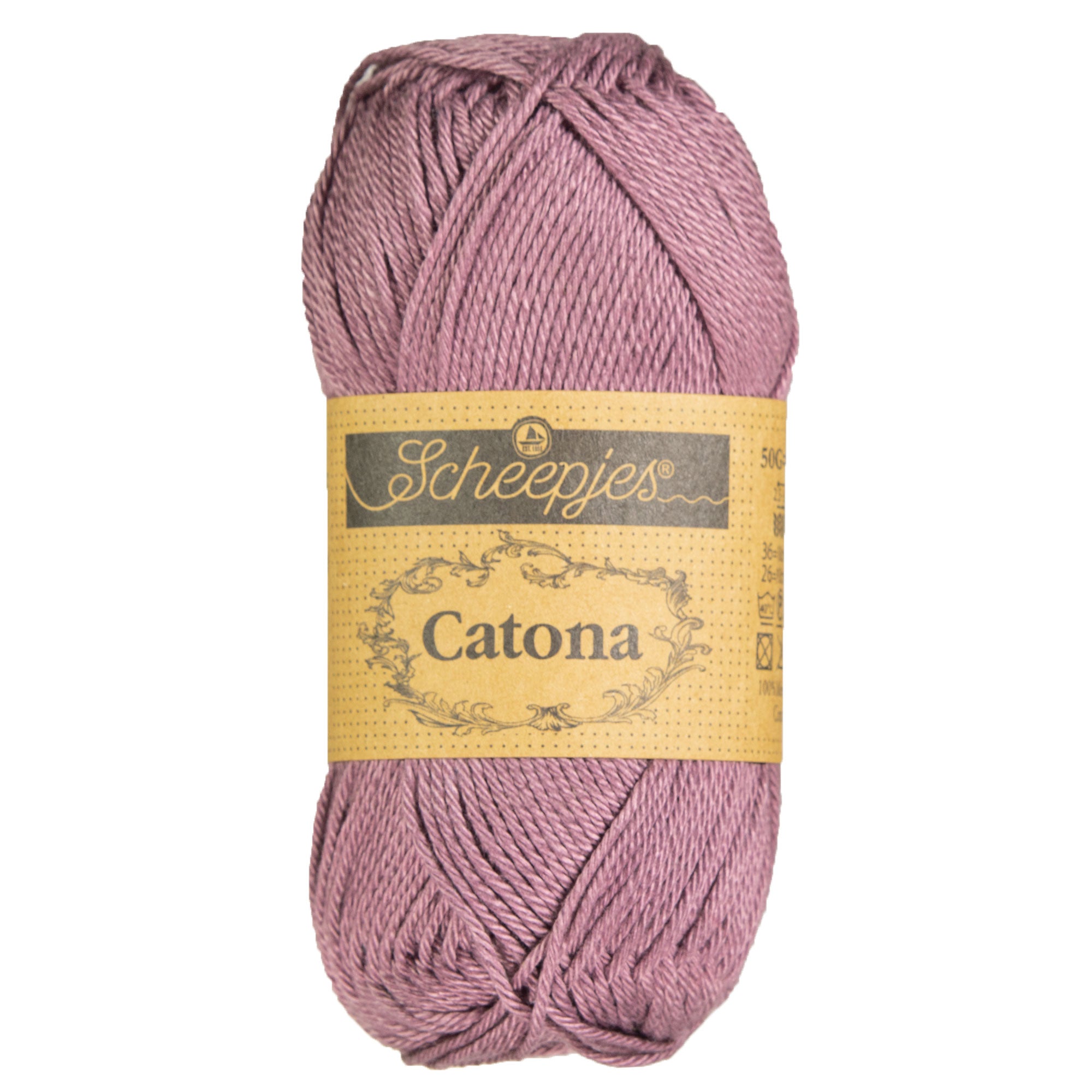 Scheepjes Catona Yarn - 526 Ashes - Zoom Image