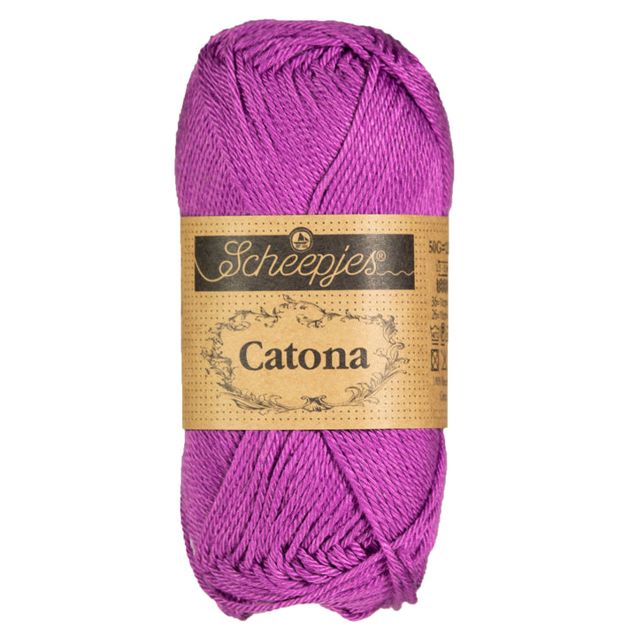 Scheepjes Catona Yarn - 282 Ultra Violet - Zoom Image