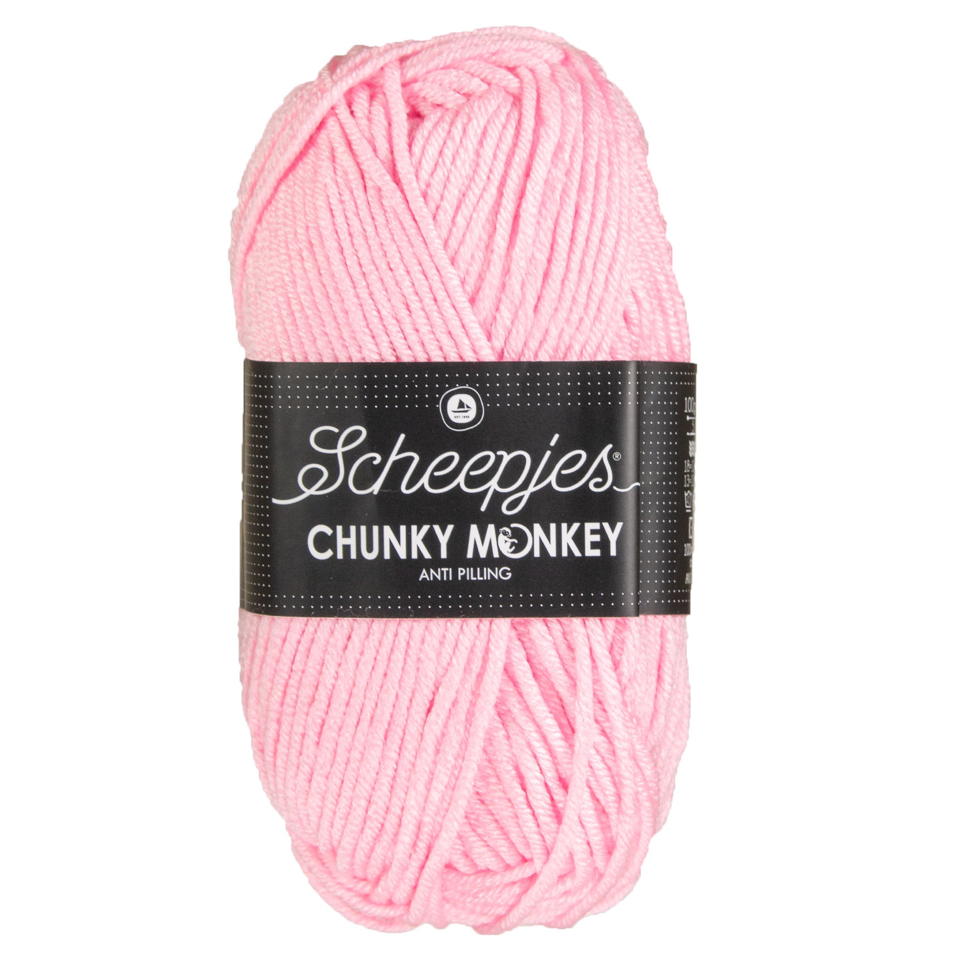 Scheepjes Chunky Monkey Yarn - 1130 Blush - Zoom Image
