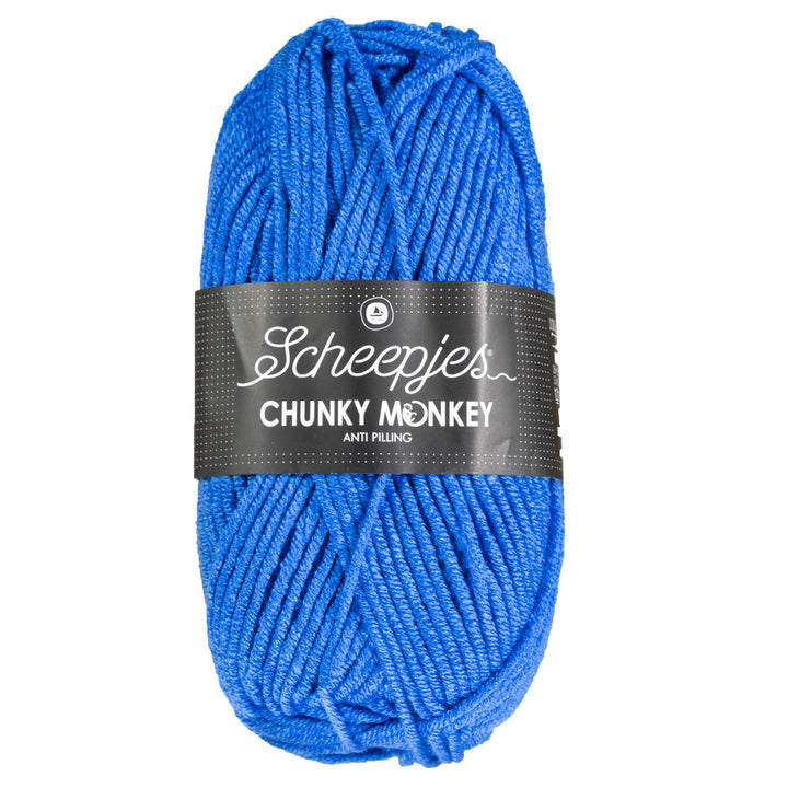 Scheepjes Chunky Monkey Yarn - 2011 Ultramarine - Zoom Image
