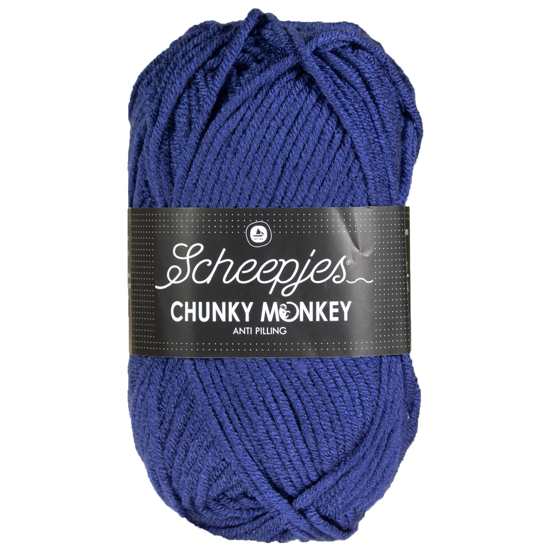 Scheepjes Chunky Monkey Yarn - 2005 Navy - Zoom Image
