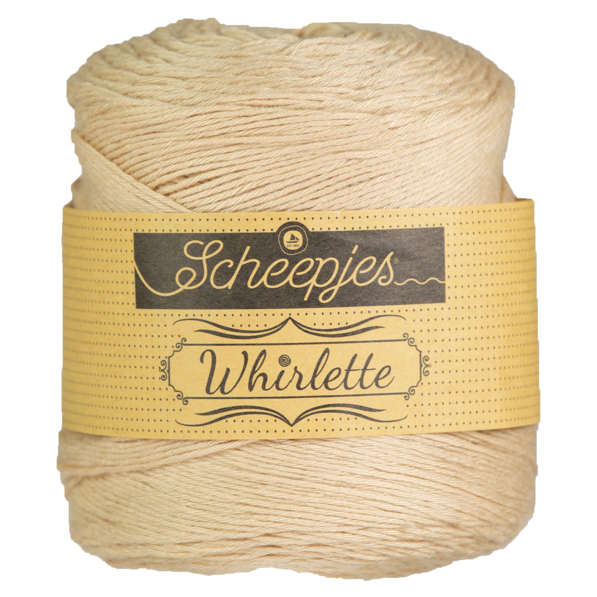Scheepjes Whirlette Yarn - 886 Almond Butter - Zoom Image
