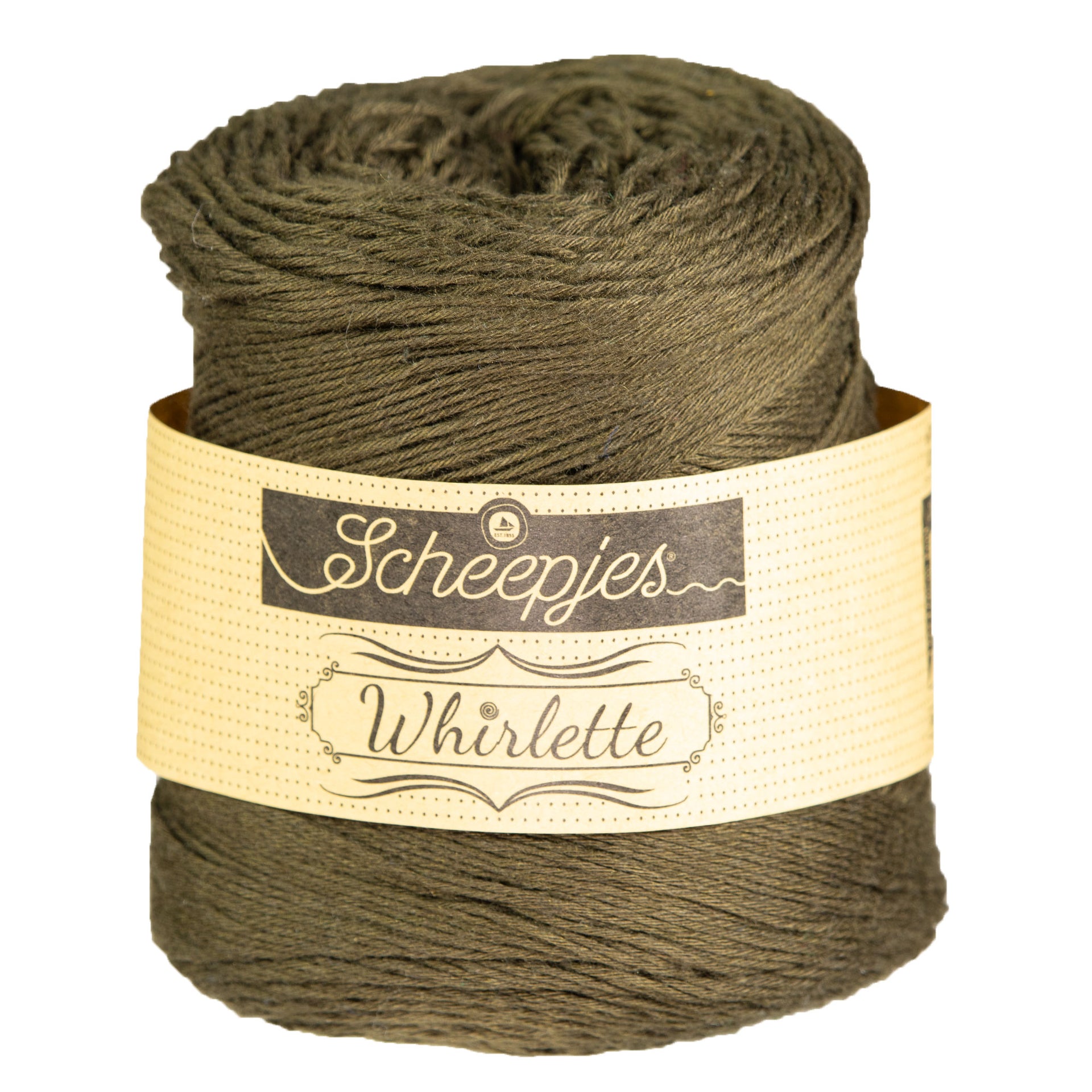 Scheepjes Whirlette Yarn - 883 Bitter Coffee - Zoom Image
