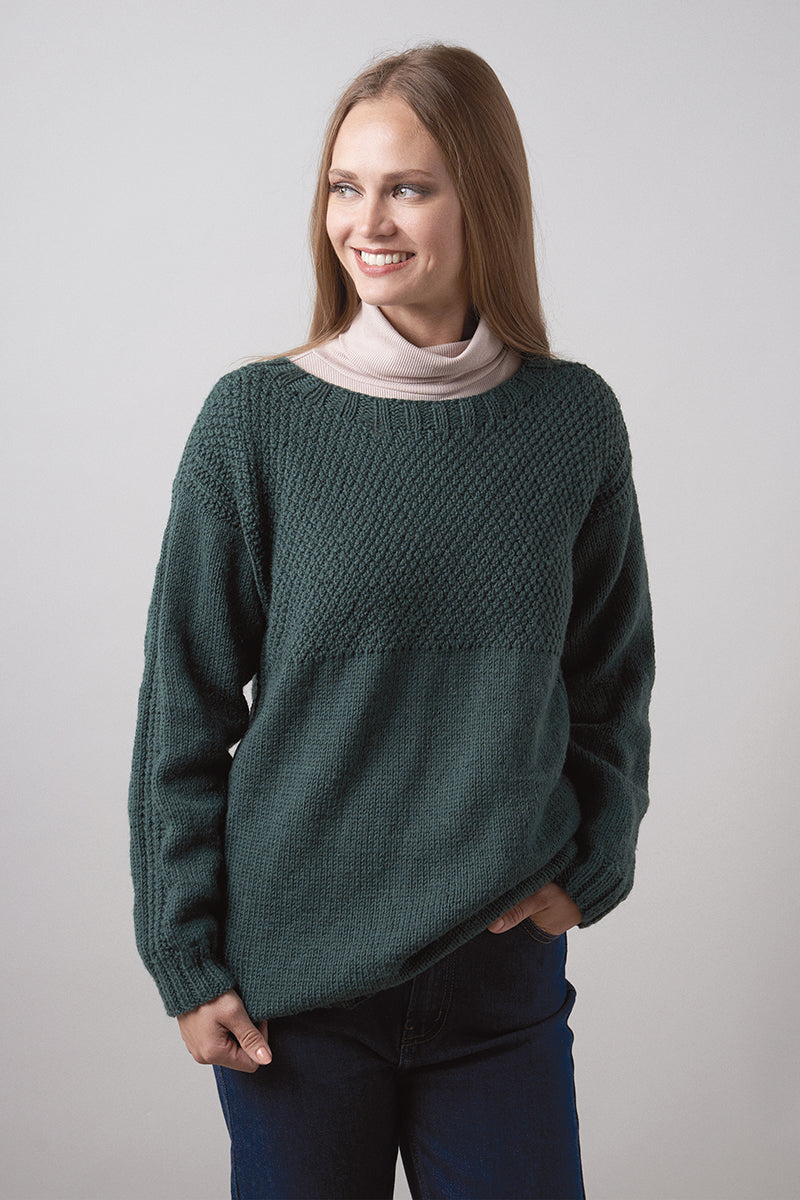 Rowan Daydreamer Collection Patterns - Sofa Sweater - PDF Download - Extra Image
