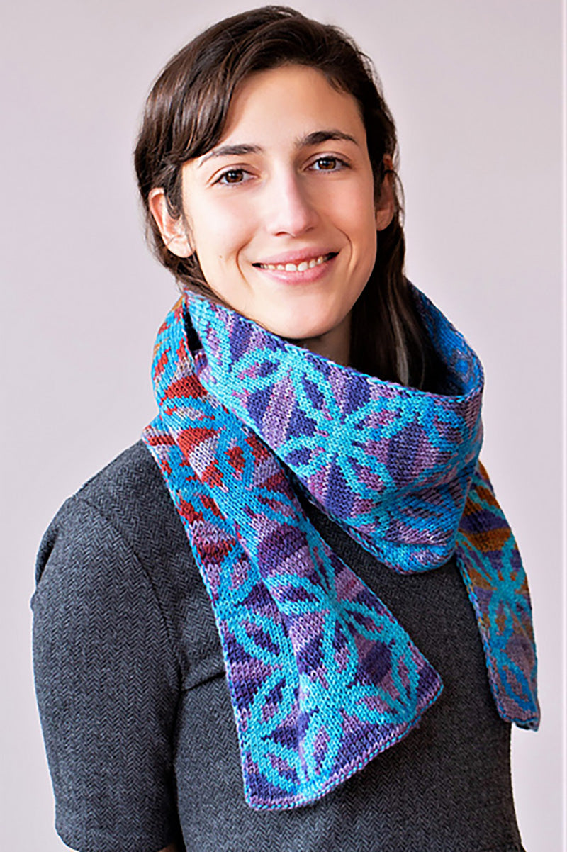 MarinJa Knits Patterns - Coffee Ring Scarf - PDF Download - Extra Image