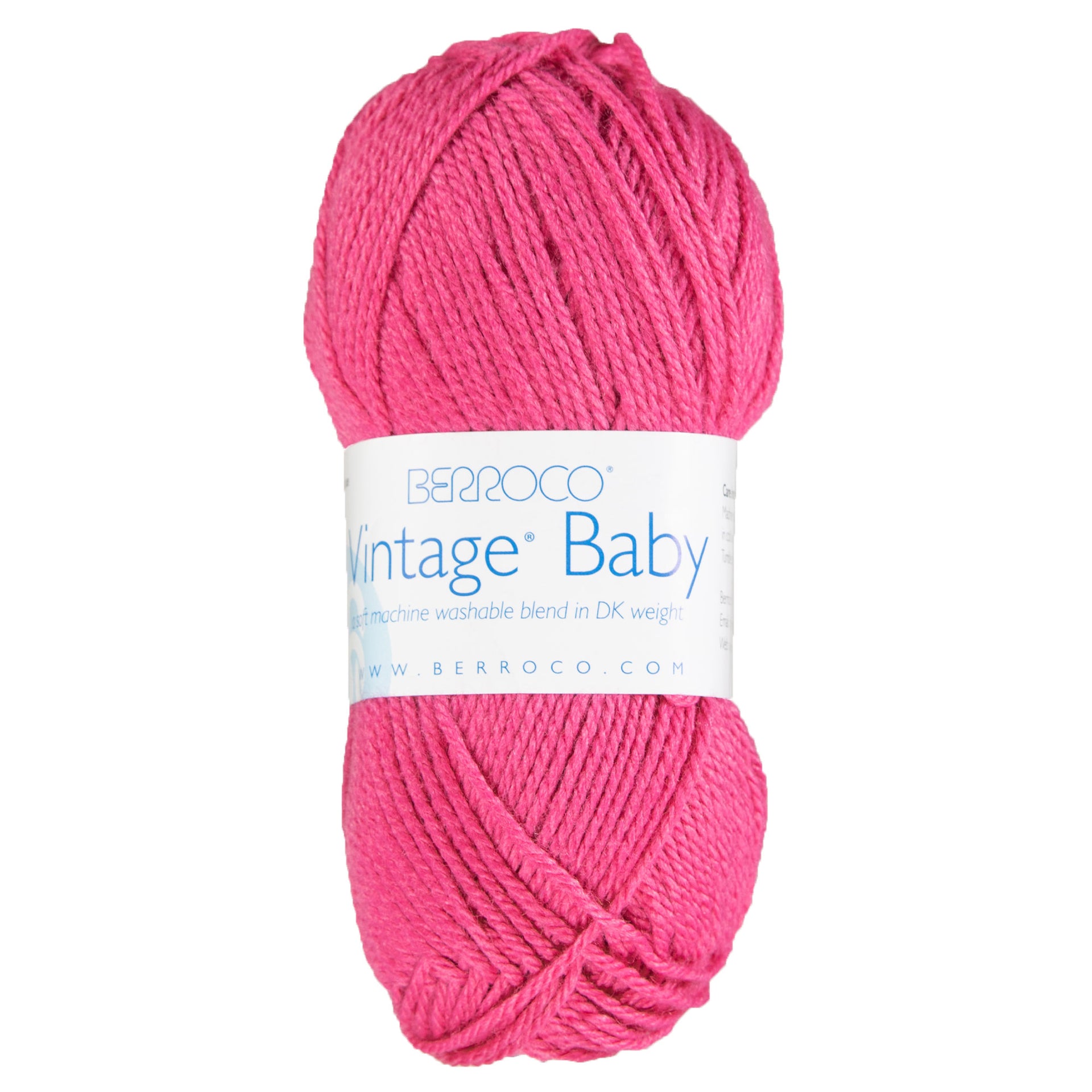 Berroco Vintage Baby Yarn - 10025 Fuschia - Zoom Image
