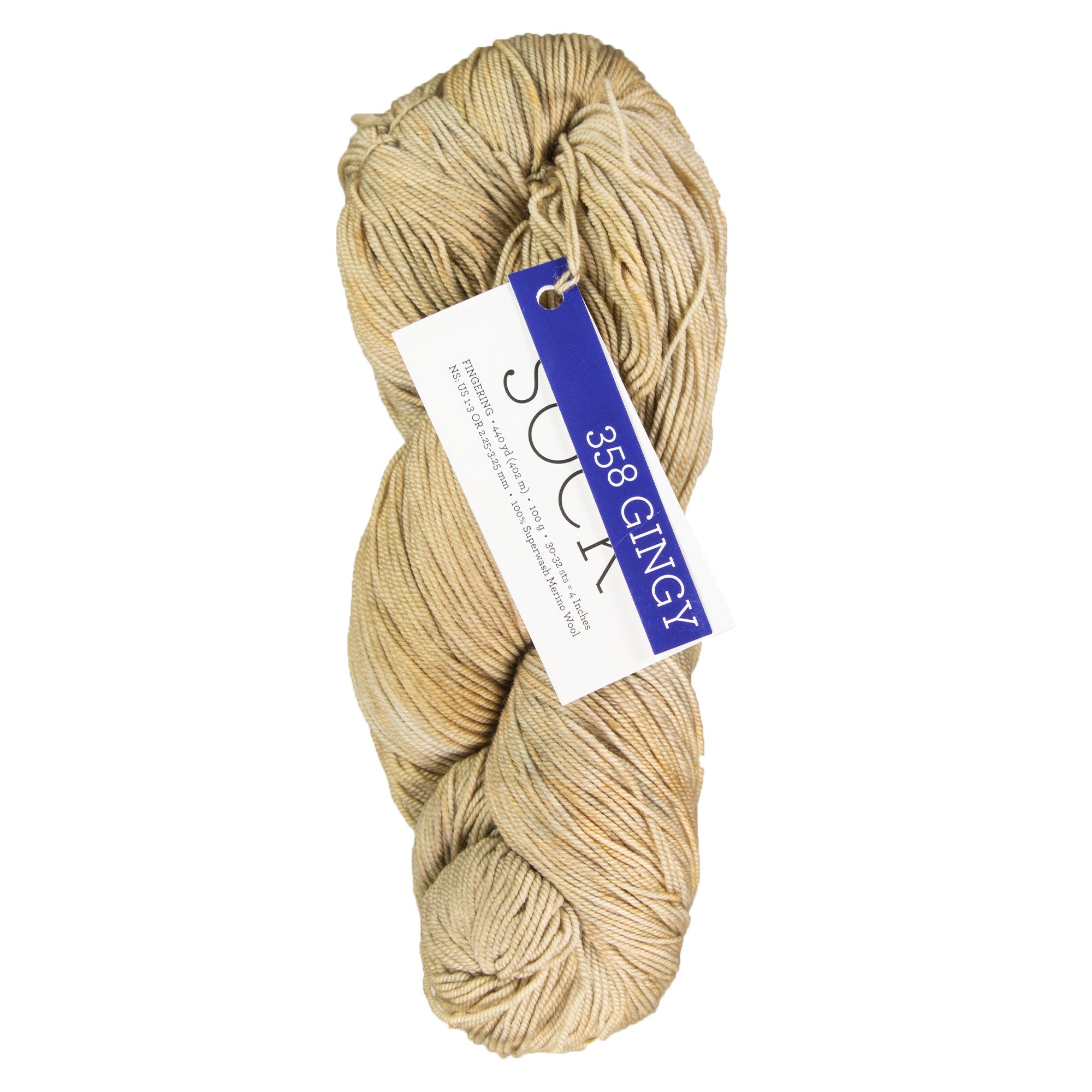 Malabrigo Sock Yarn - 358 Gingy - Zoom Image