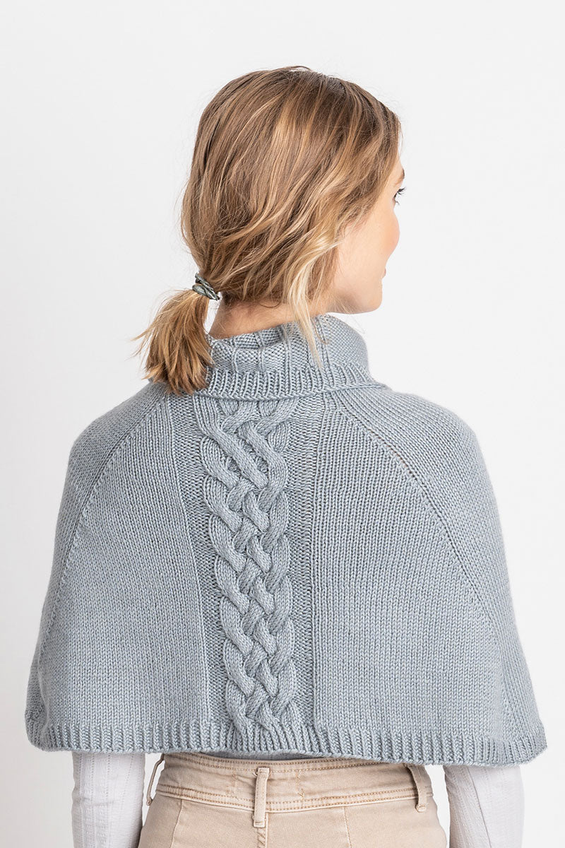 Blue Sky Fibers The Classic Series Patterns - Calgary Capelet - PDF Download - Extra Image

