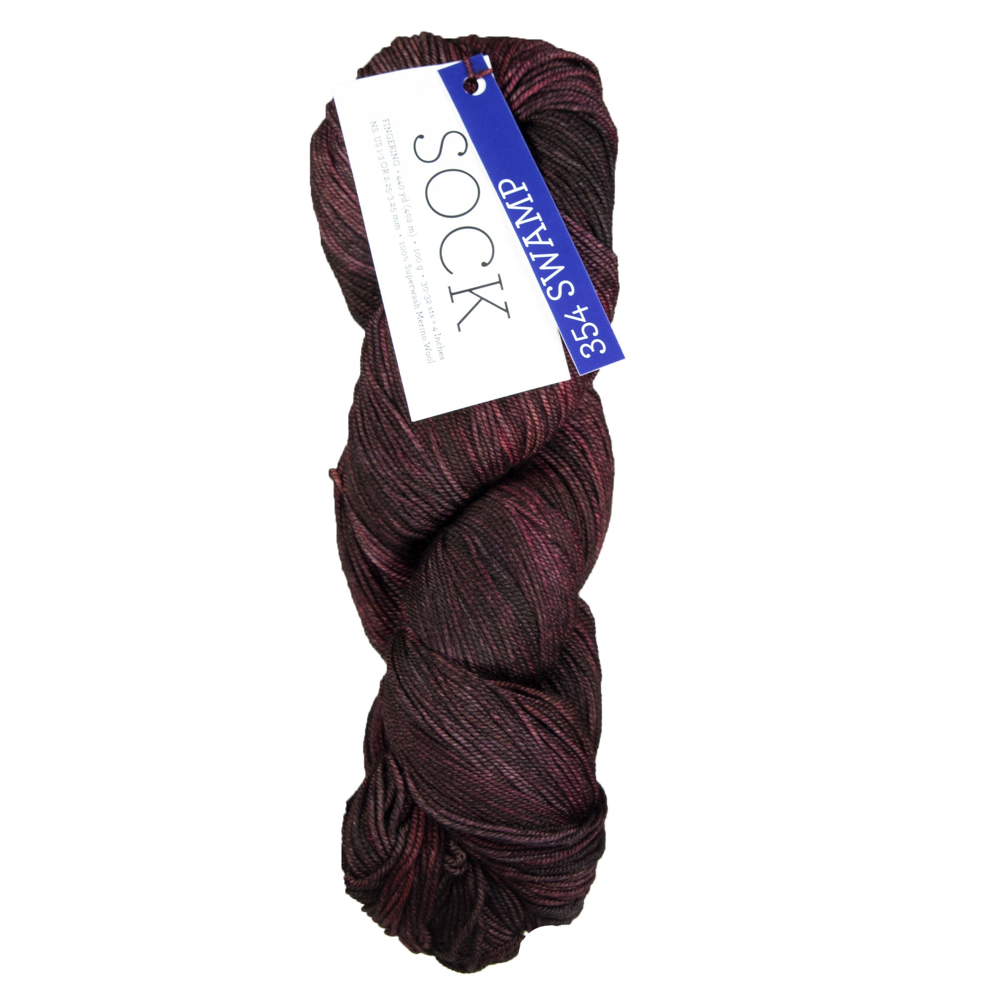 Malabrigo Sock Yarn - 354 Swamp - Zoom Image