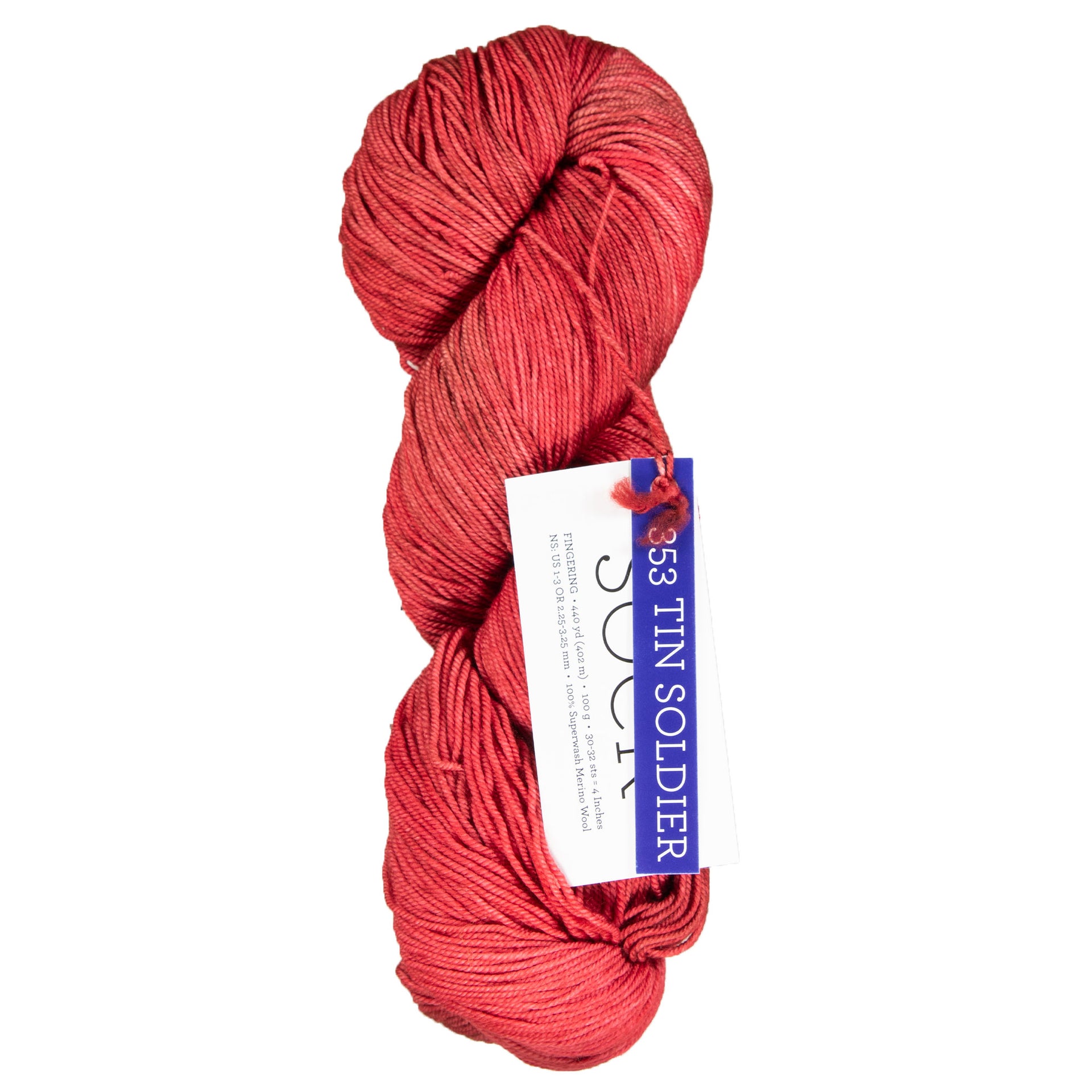 Malabrigo Sock Yarn - 353 Tin Soldier - Zoom Image

