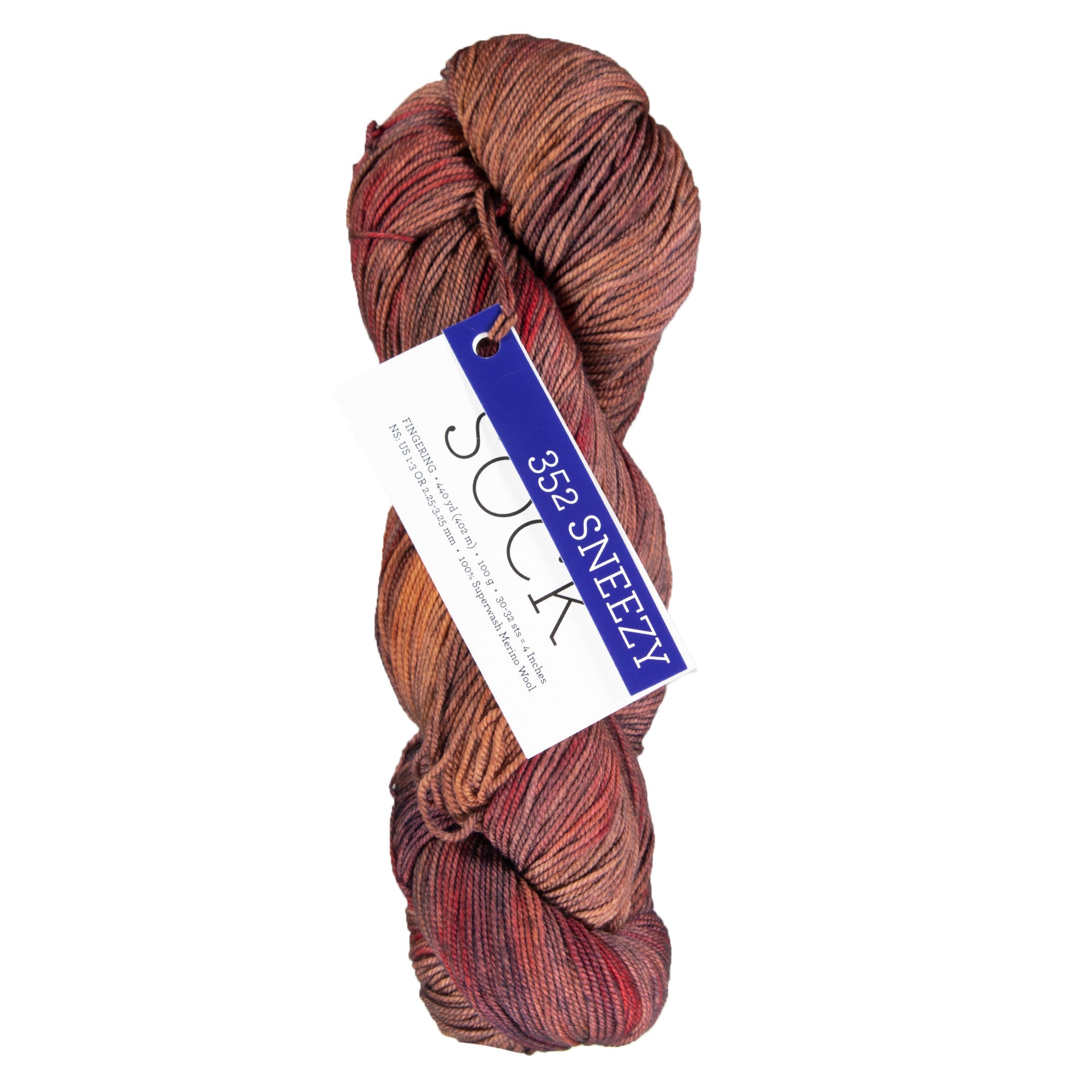 Malabrigo Sock Yarn - 352 Sneezy - Zoom Image

