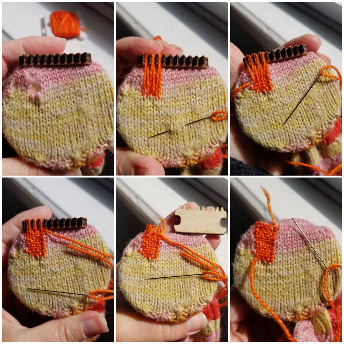 Katrinkles Darning and Mending - Bigger Darning Loom - Extra Image