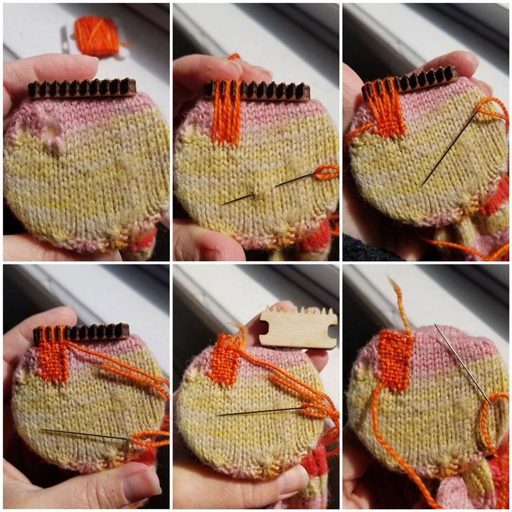 Katrinkles Darning and Mending - Bigger Darning Loom - Extra Image