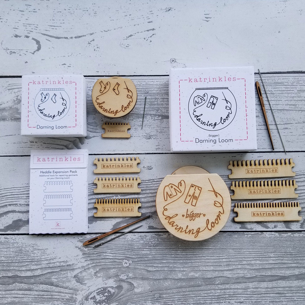 Katrinkles Darning and Mending - Bigger Darning Loom - Extra Image