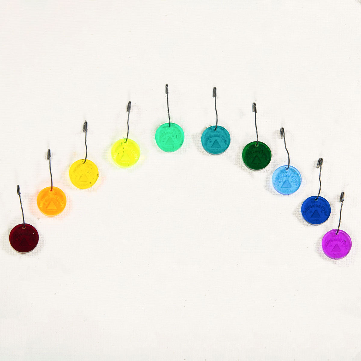 Katrinkles Stitch Markers - LE Madelinetosh 10-pack - Extra Image
