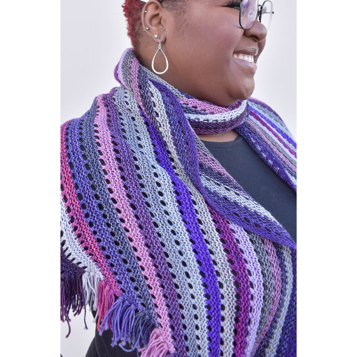 Jimmy Beans Wool Birthday Box Kits - Birthday Suit (Purples) - Extra Image