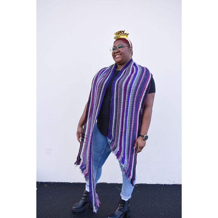 Jimmy Beans Wool Birthday Box Kits - Birthday Suit (Purples) - Extra Image