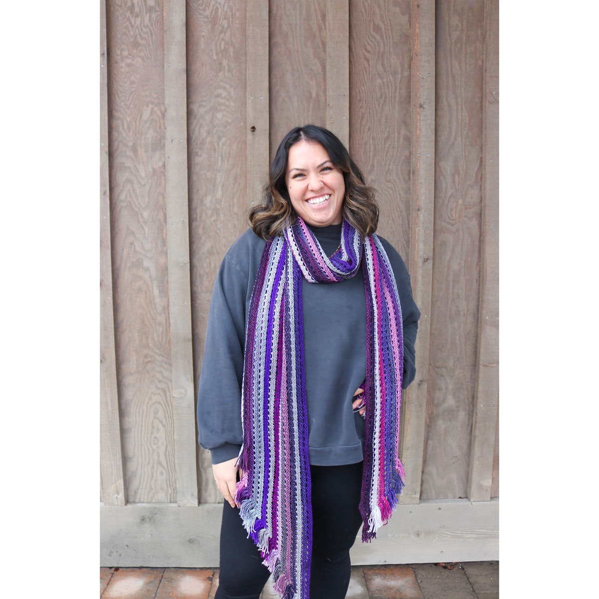 Jimmy Beans Wool Birthday Box Kits - Birthday Suit (Purples) - Extra Image