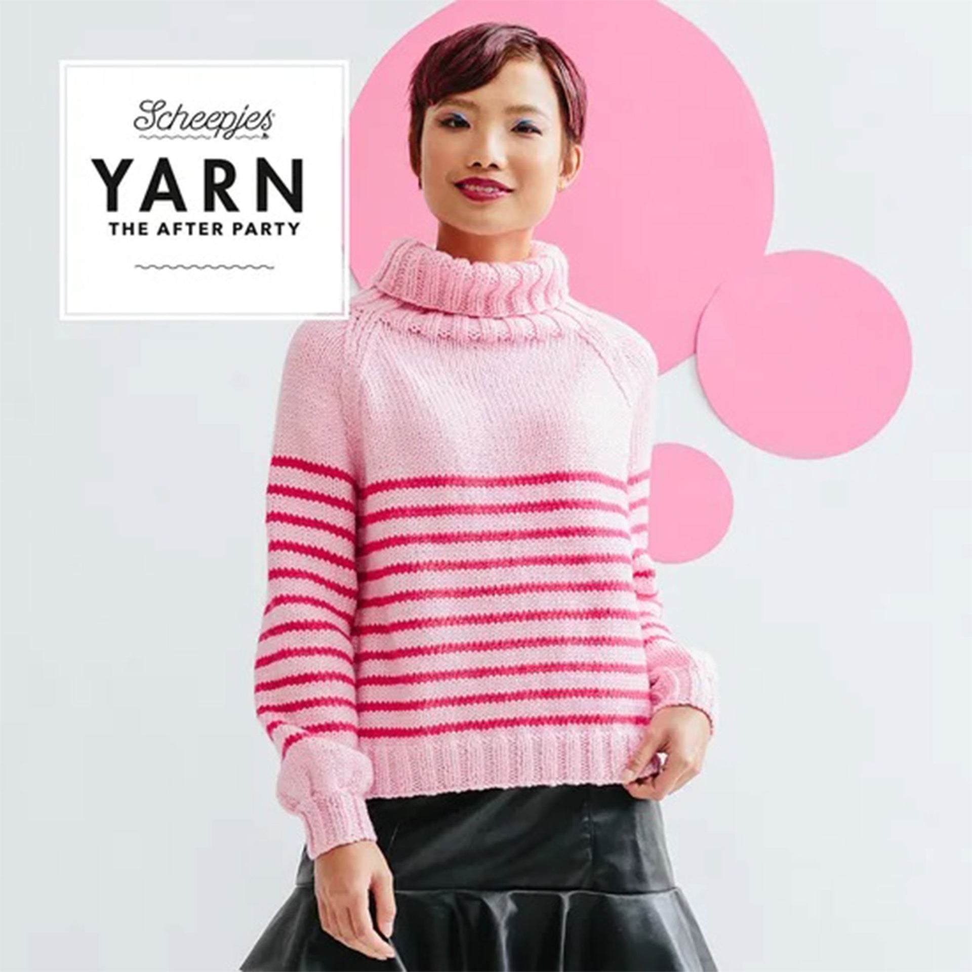 Scheepjes YARN The After Party Patterns - 128 Borderlines Jumper - Zoom Image
