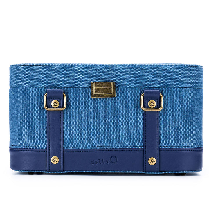 della Q Maker's Train Case - Indigo - Extra Image
