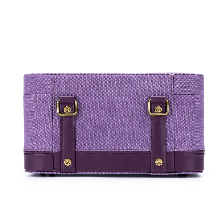 della Q Maker's Train Case - Plum - Extra Image