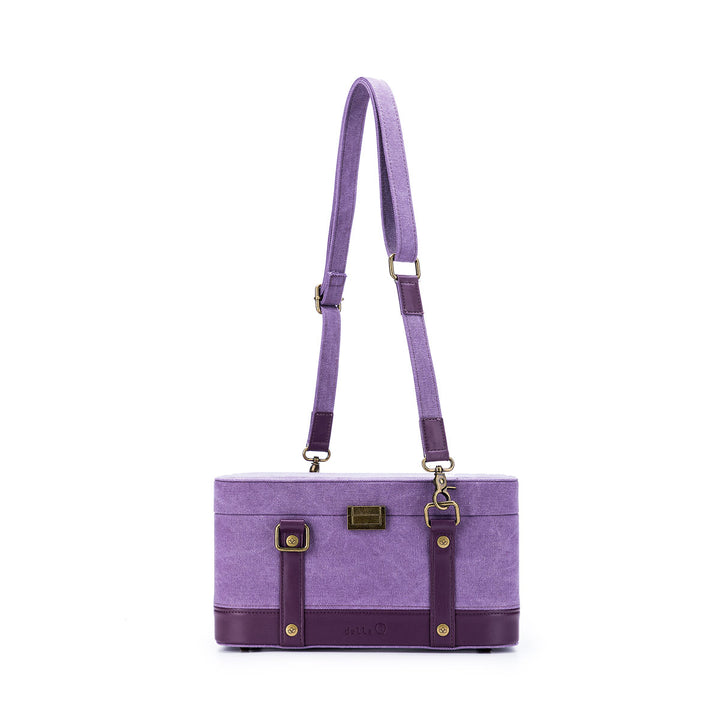 della Q Maker's Train Case - Plum - Extra Image