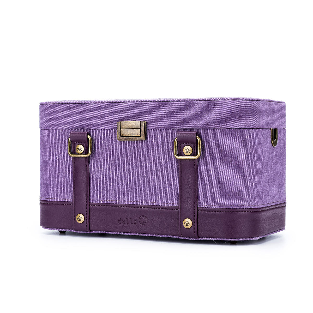 della Q Maker's Train Case - Maroon - Extra Image