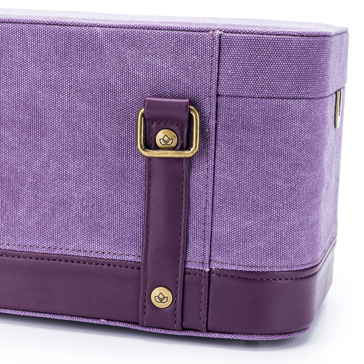della Q Maker's Train Case - Maroon - Extra Image