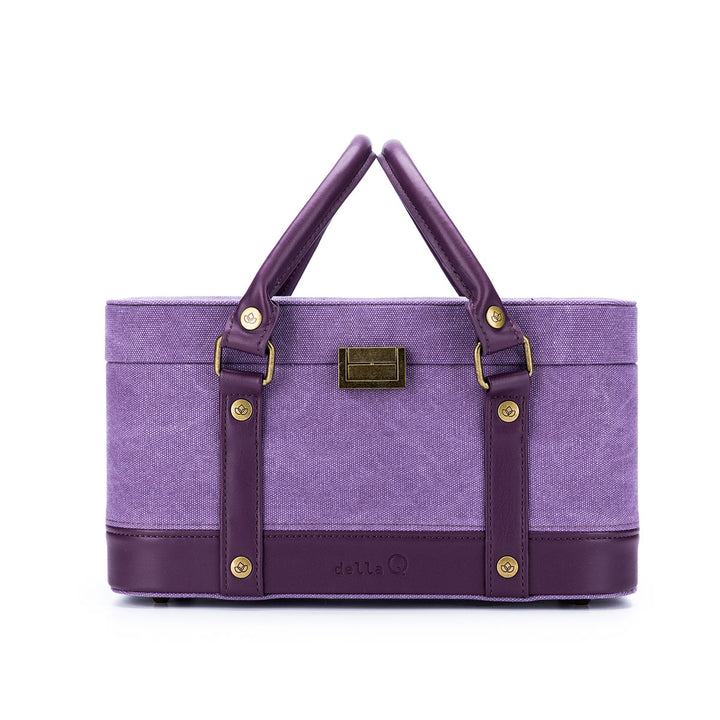 della Q Maker's Train Case - Maroon - Extra Image
