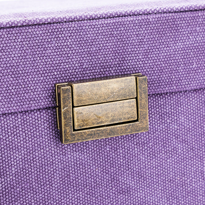 della Q Maker's Train Case - Maroon - Extra Image