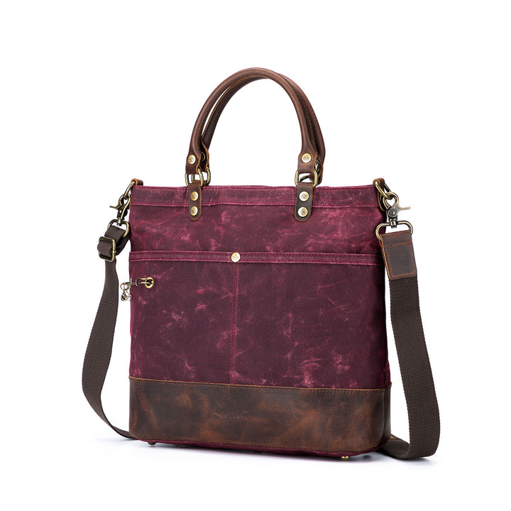 della Q Maker's Canvas Tote - Olive - Extra Image