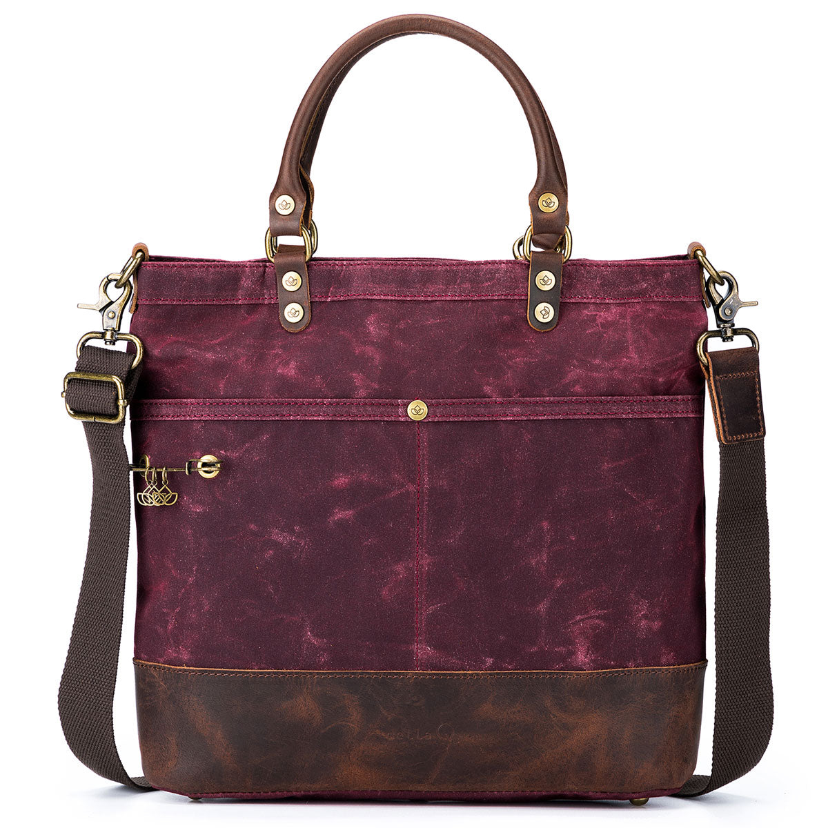 della Q Maker's Canvas Tote - Red - Extra Image