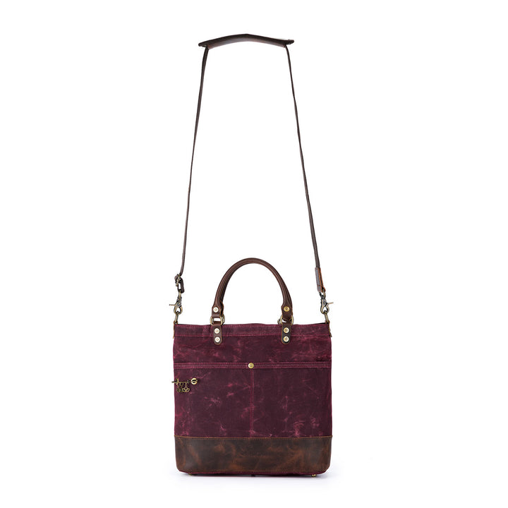 della Q Maker's Canvas Tote - Red - Extra Image
