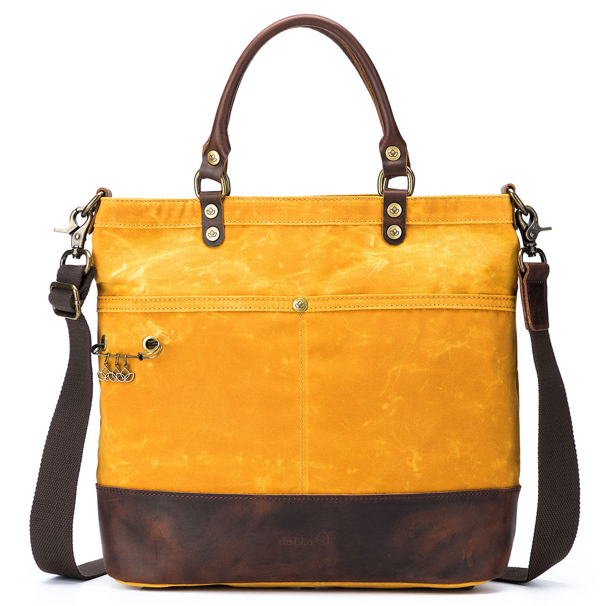 della Q Maker's Canvas Tote - Mustard - Extra Image