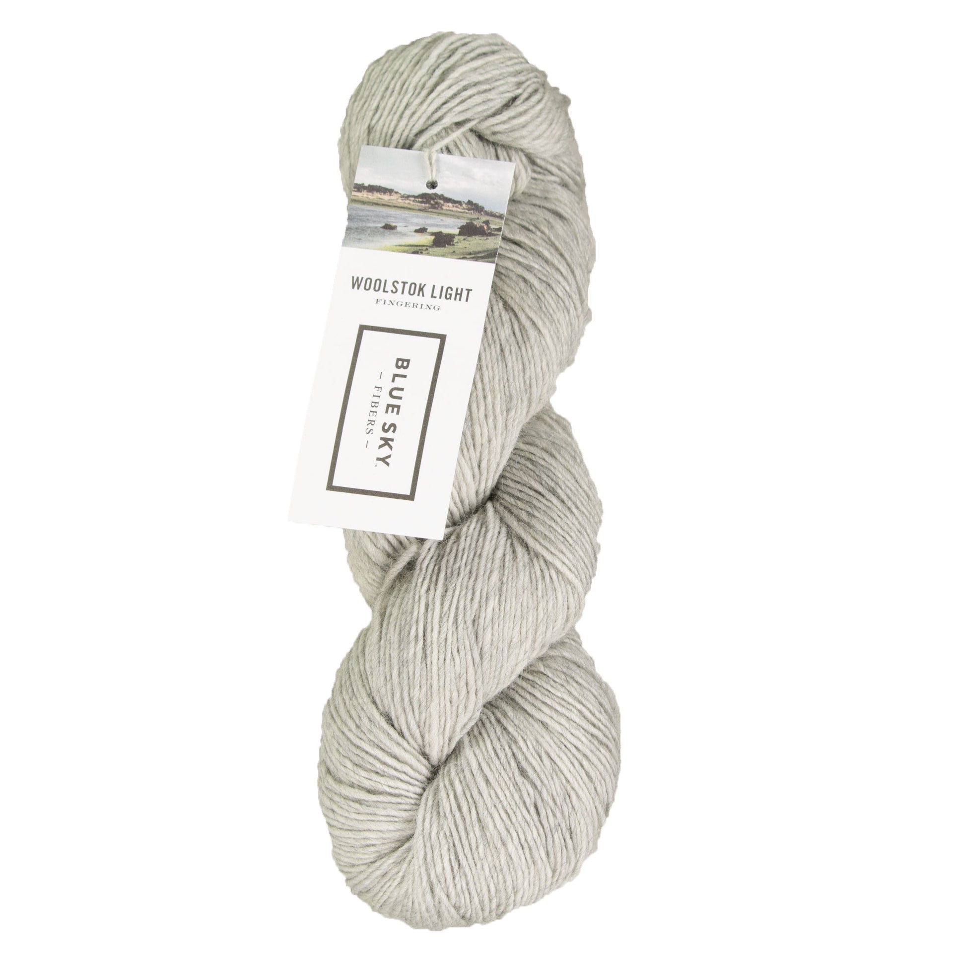 Blue Sky Fibers Woolstok Light Yarn - 2304 Grey Harbor - Zoom Image
