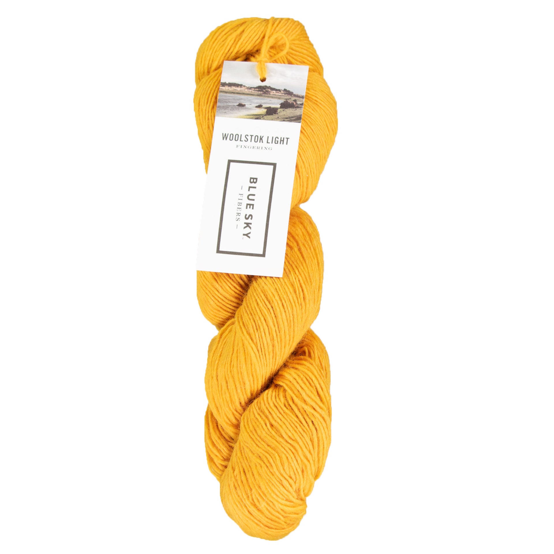 Blue Sky Fibers Woolstok Light Yarn - 2316 Spun Gold - Zoom Image

