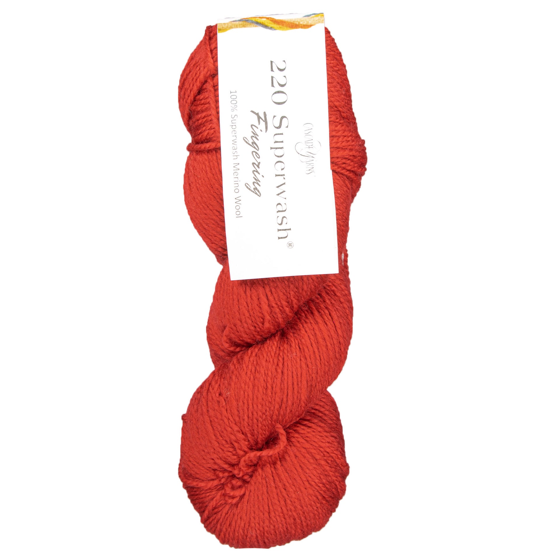 Cascade Yarns 220 Superwash Fingering Yarn - 46 Cherry - Zoom Image
