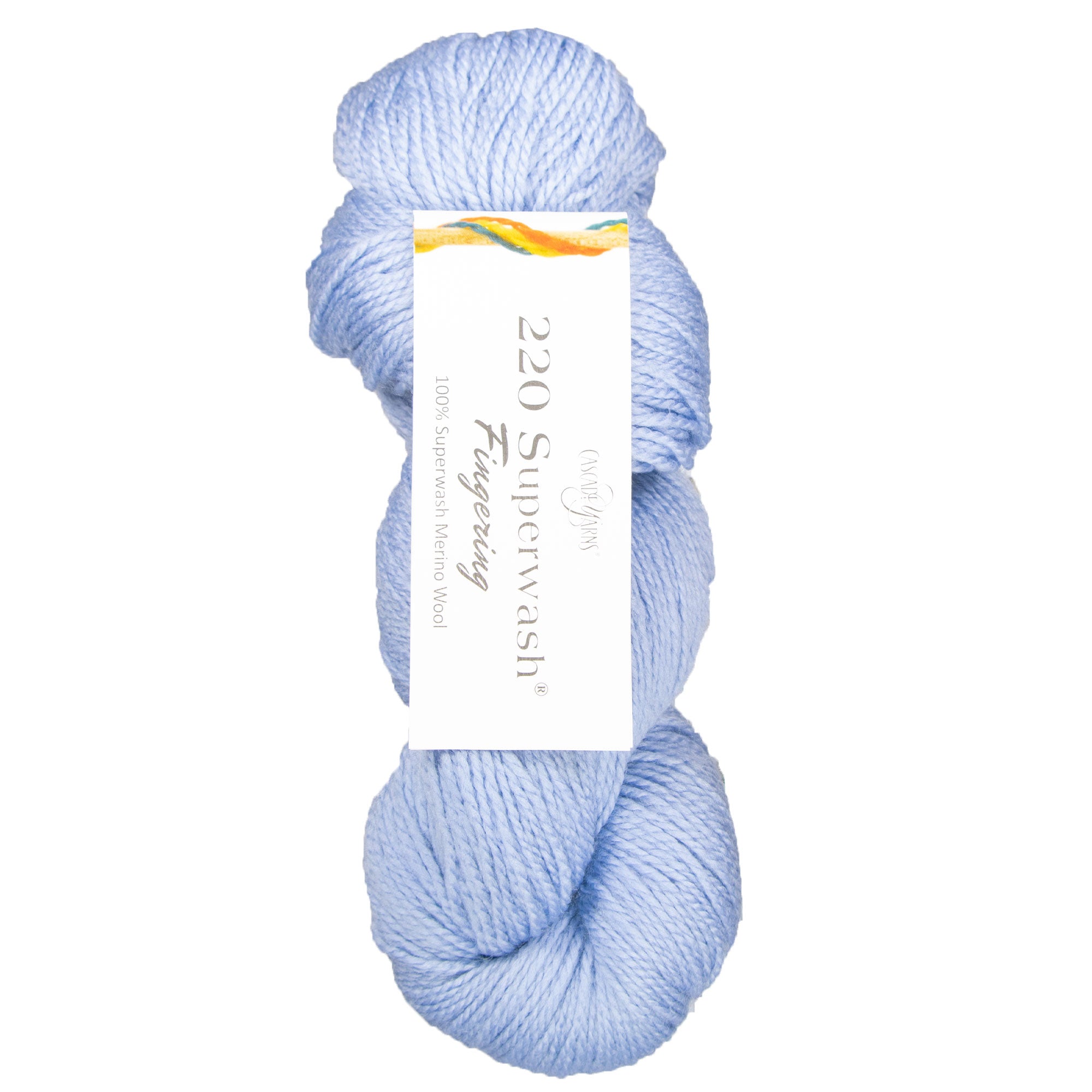 Cascade Yarns 220 Superwash Fingering Yarn - 54 Stonewash - Zoom Image