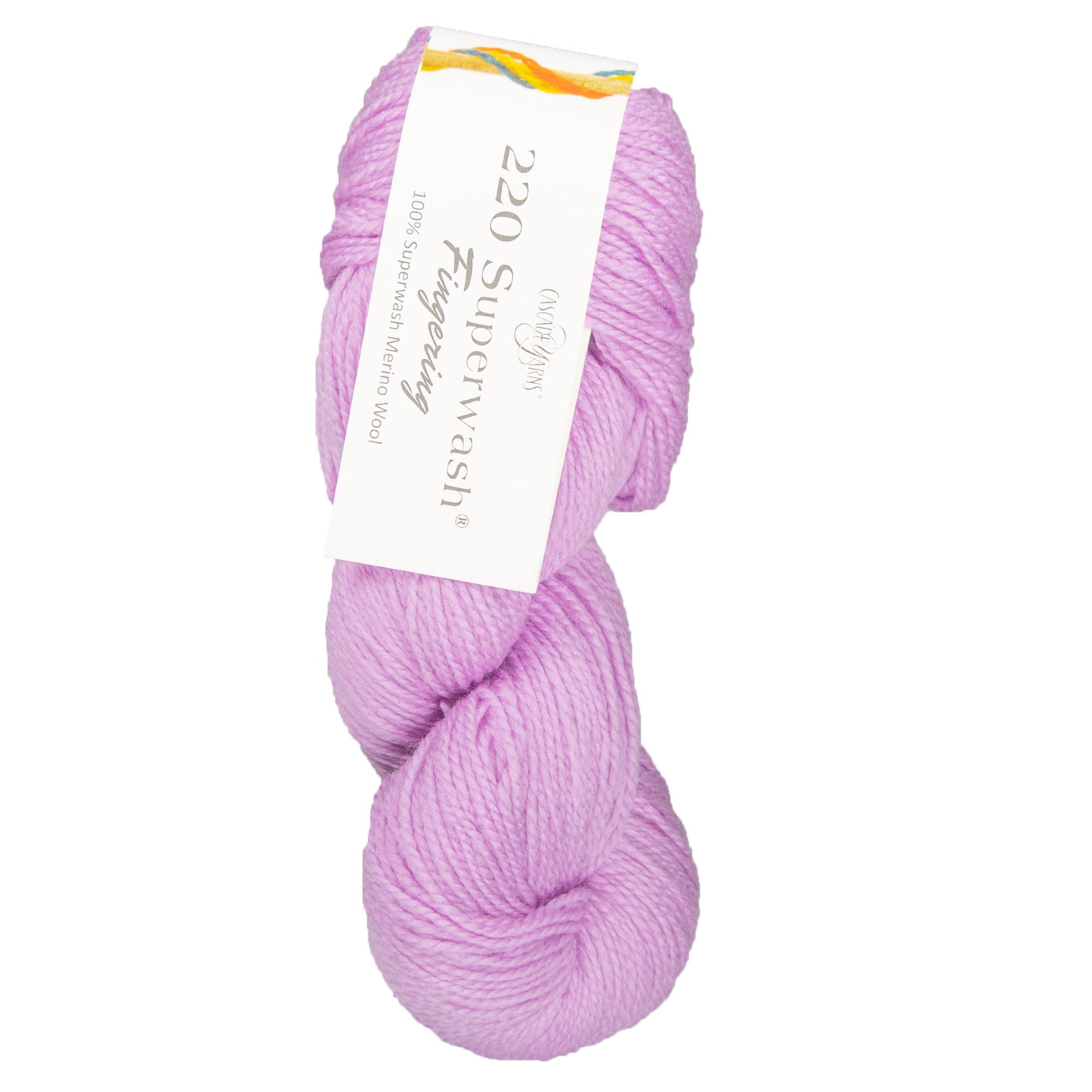 Cascade Yarns 220 Superwash Fingering Yarn - 62 Violet Ice - Zoom Image
