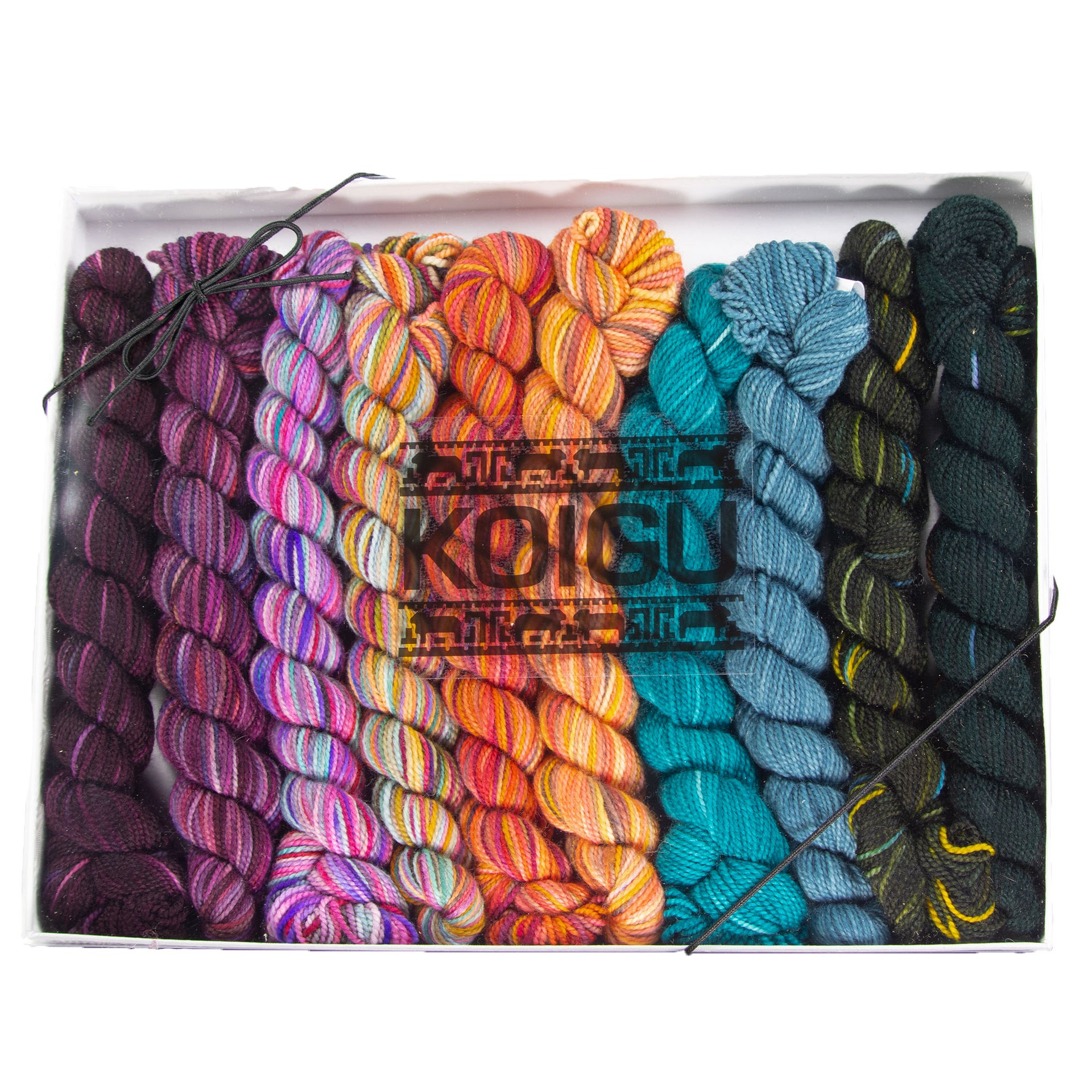 Koigu Pencil Box Yarn - Winery - Zoom Image

