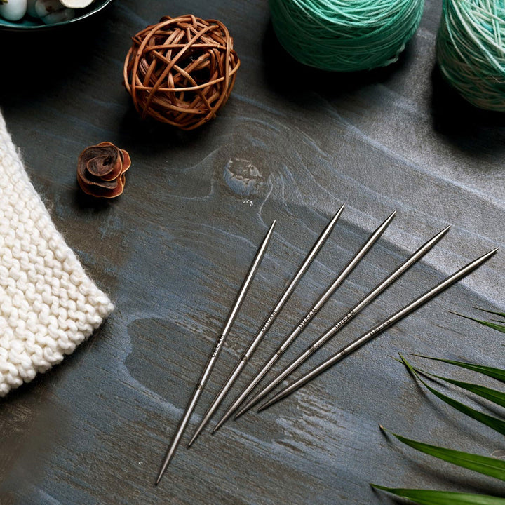 KnitPro Mindful Double Point Needles - US 1.5 (2.5mm) - 6" - Extra Image