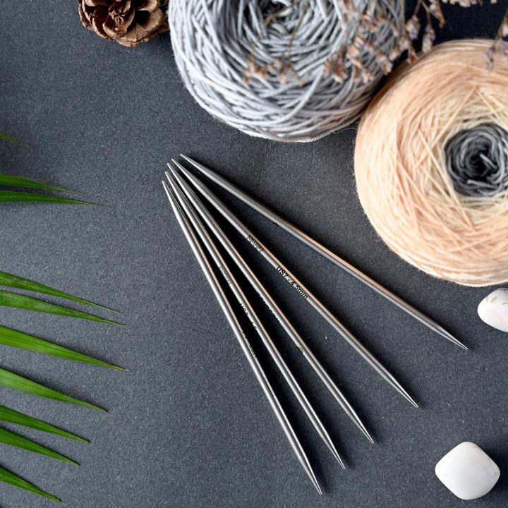 KnitPro Mindful Double Point Needles - US 9 (5.5mm) - 8" - Extra Image