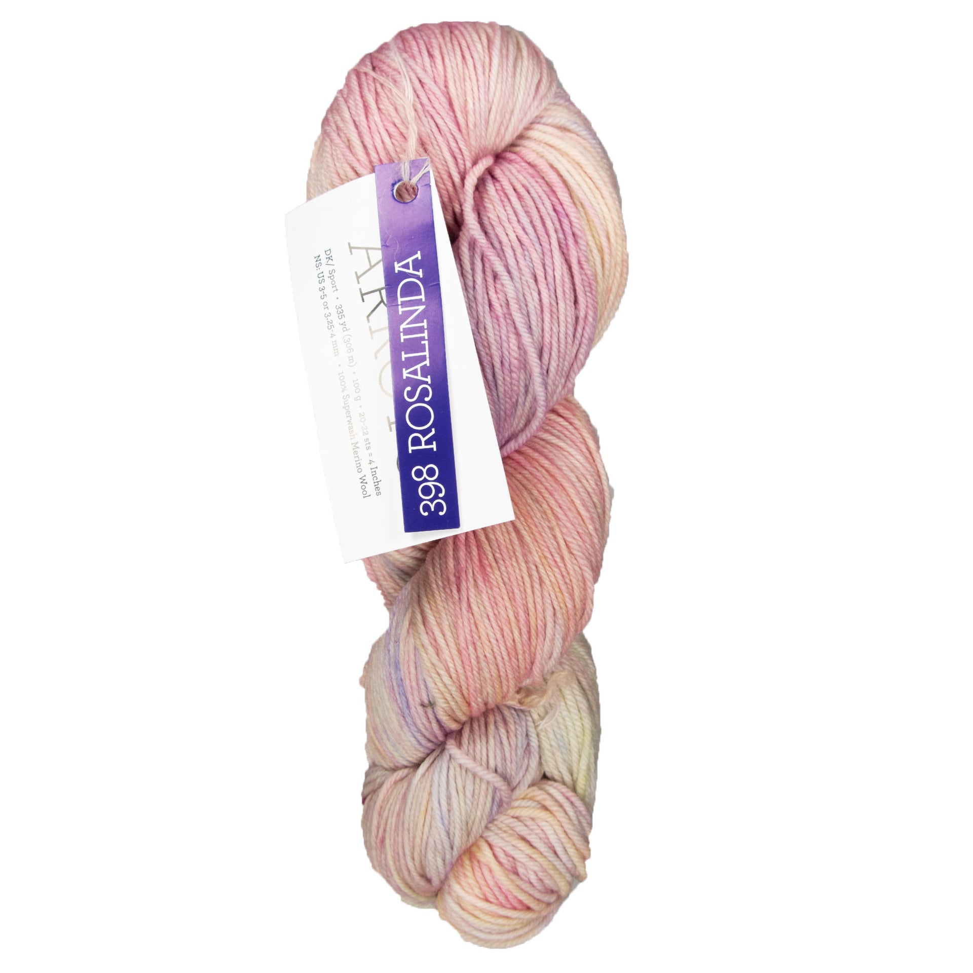 Malabrigo Arroyo Yarn - 398 Rosalinda - Zoom Image
