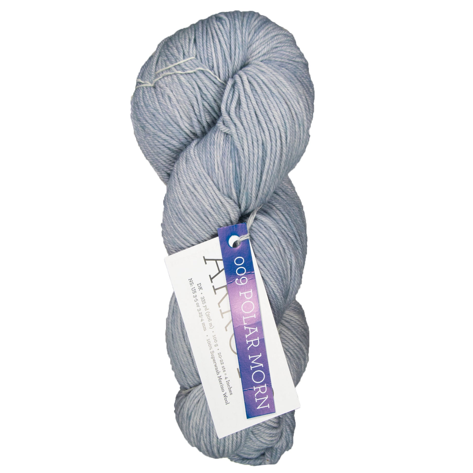 Malabrigo Arroyo Yarn - 009 Polar Morn - Zoom Image
