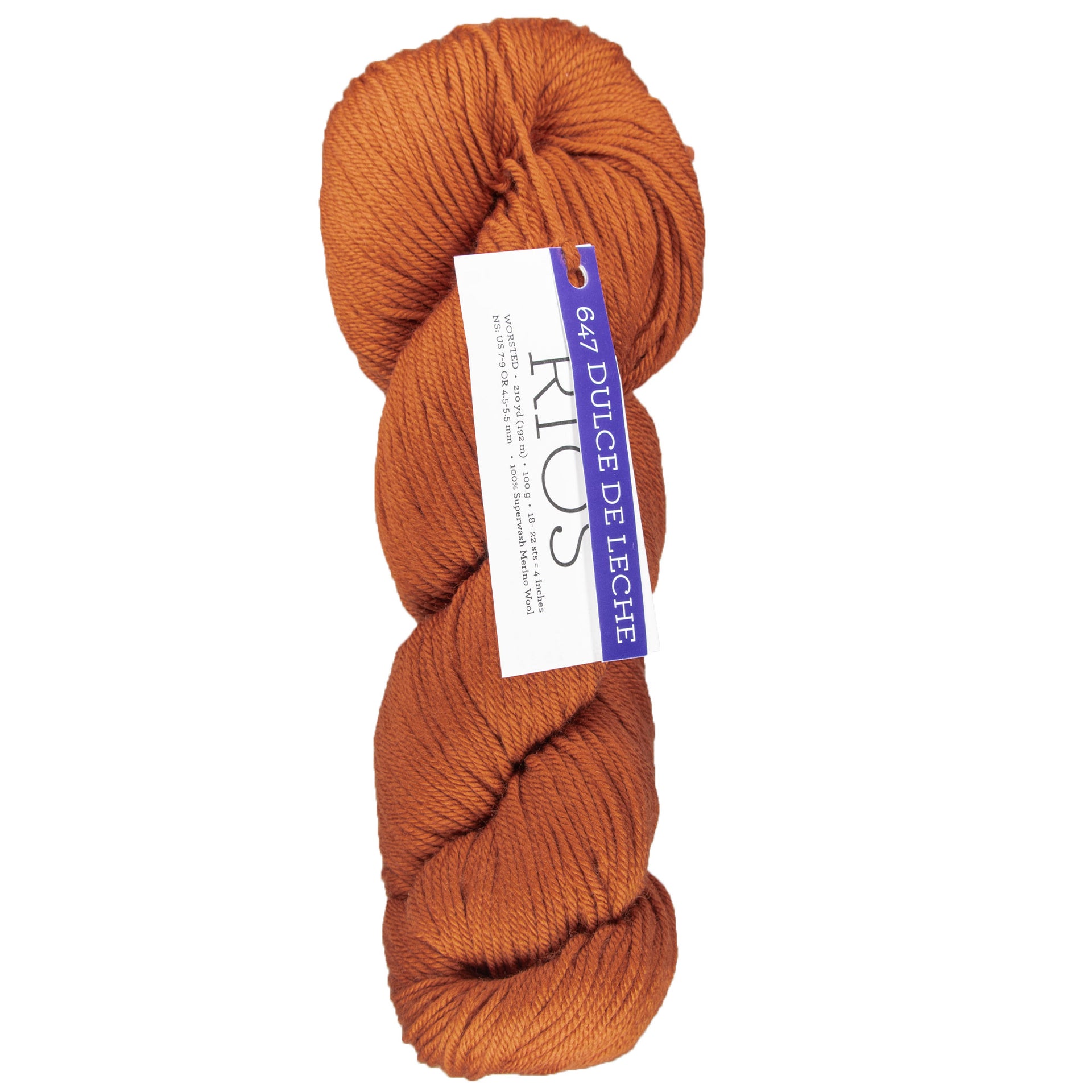 Malabrigo Rios Yarn - 647 Dulce de Leche - Zoom Image
